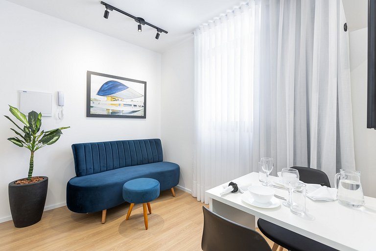 Apartamento Niemeyer en el centro de Curitiba
