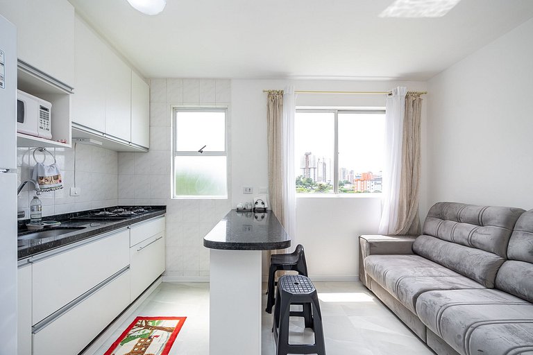 Apartamento finamente decorado no bairro Jardim Botânico, em