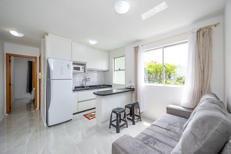 Apartamento finamente decorado no bairro Jardim Botânico, em