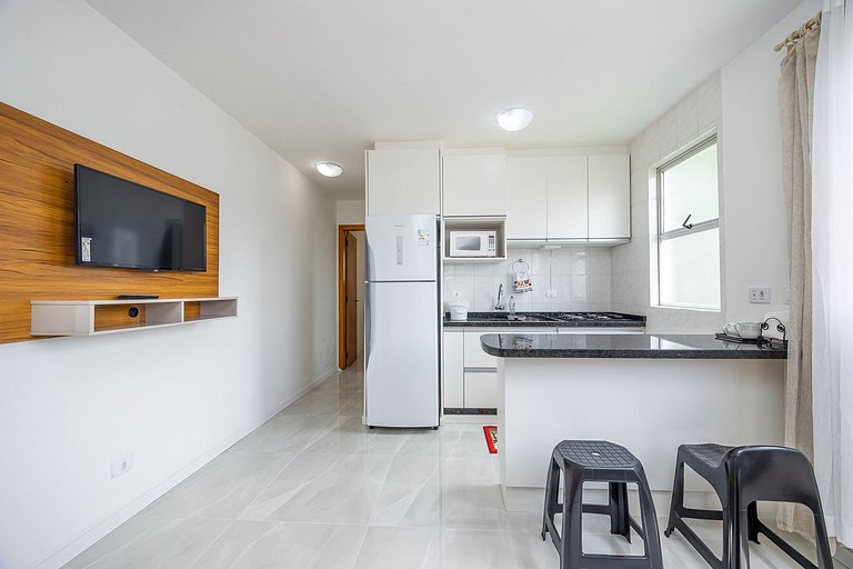 Apartamento finamente decorado no bairro Jardim Botânico, em