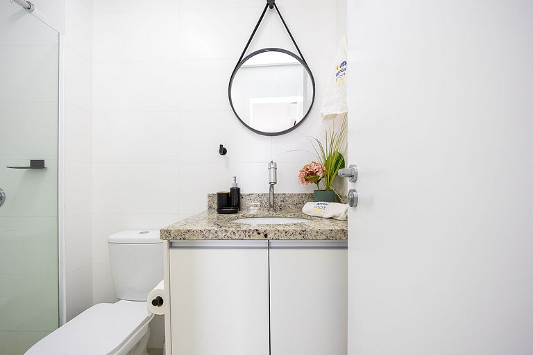 Ref:10313 Studio finamente decorado em Curitiba, até 2 pesso