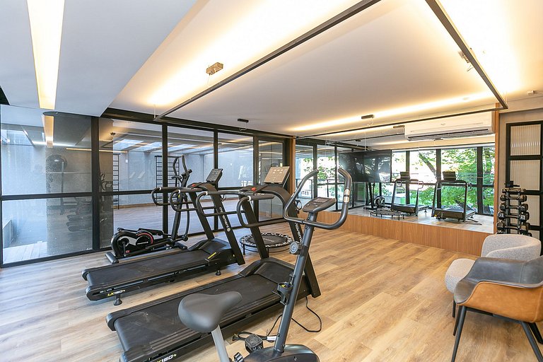 Ref:10313 Studio finamente decorado em Curitiba, até 2 pesso