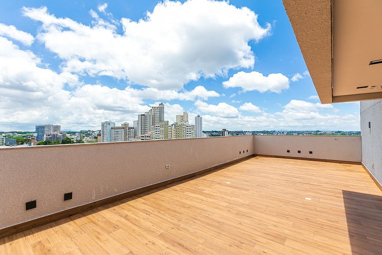 Ref:10313 Studio finamente decorado em Curitiba, até 2 pesso