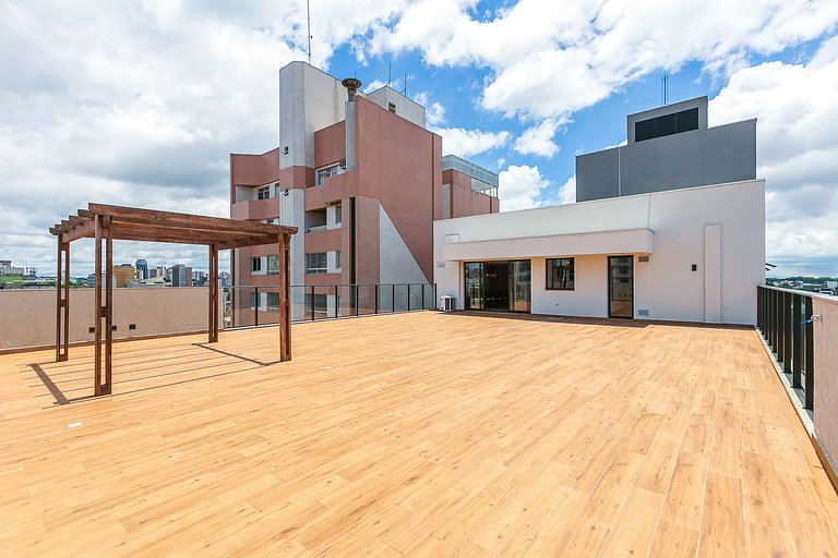 Ref:10313 Studio finamente decorado em Curitiba, até 2 pesso
