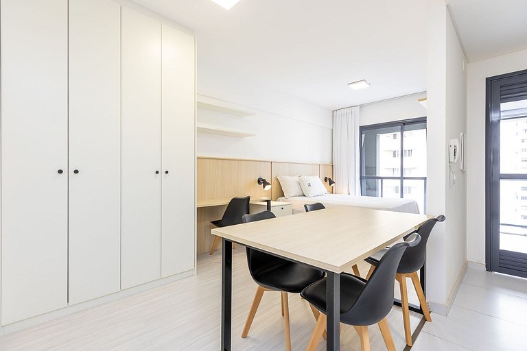 Ref 10272 | Studio no Bigorrilho, totalmente mobiliado para