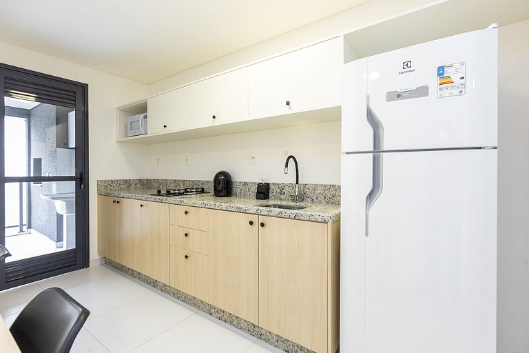 Ref 10272 | Studio no Bigorrilho, totalmente mobiliado para