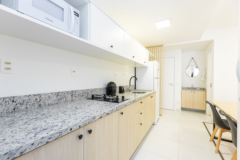 Ref 10272 | Studio no Bigorrilho, totalmente mobiliado para
