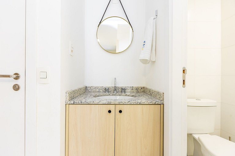 Ref 10272 | Studio no Bigorrilho, totalmente mobiliado para