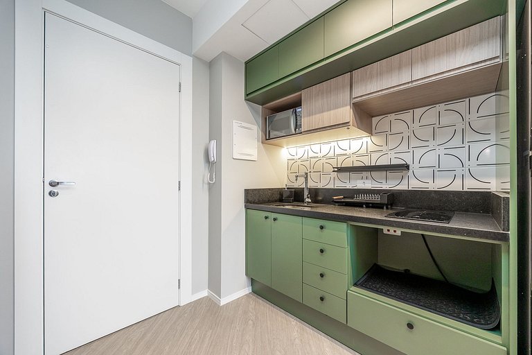 Ref 10258 | Studio Duplex finamente decorado em Curitiba, à