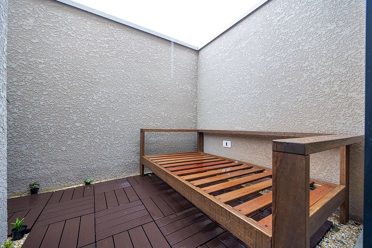Ref 10258 | Studio Duplex finamente decorado em Curitiba, à