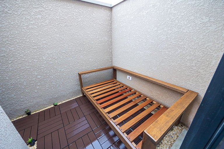 Ref 10258 | Studio Duplex finamente decorado em Curitiba, à