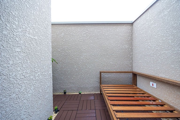 Ref 10258 | Studio Duplex finamente decorado em Curitiba, à