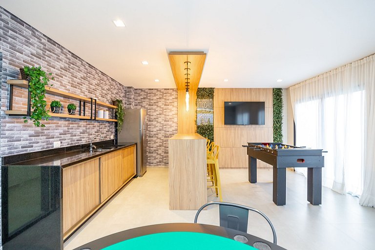 Ref 10258 | Studio Duplex finamente decorado em Curitiba, à