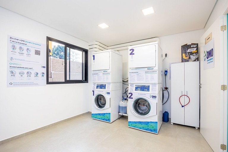 Ref 10258 | Studio Duplex finamente decorado em Curitiba, à