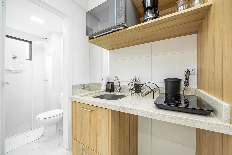 Ref 10281| Studio finamente decorado no Rebouças, até 2 pess