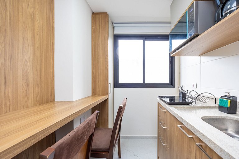Ref 10283| Studio finamente decorado no Rebouças, até 2 pess