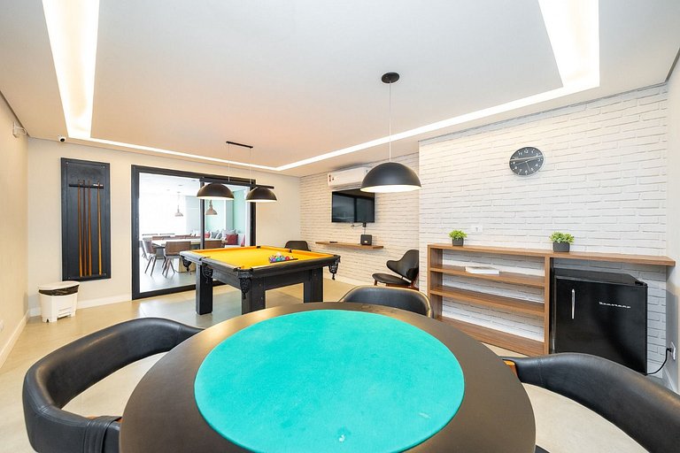 Studio finamente decorado em Curitiba