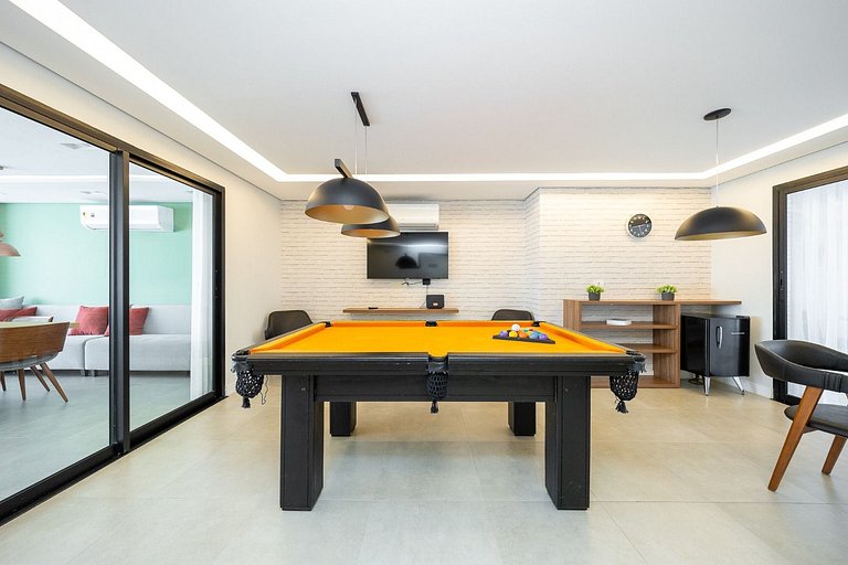 Ref 10298 | Studio finamente decorado em Curitiba, até 2 pes
