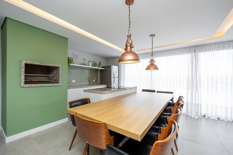 Ref 10298 | Studio finamente decorado em Curitiba, até 2 pes