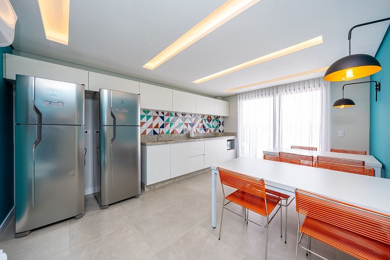 Ref 10303 | Estúdio finamente decorado em Curitiba, até 2 pe