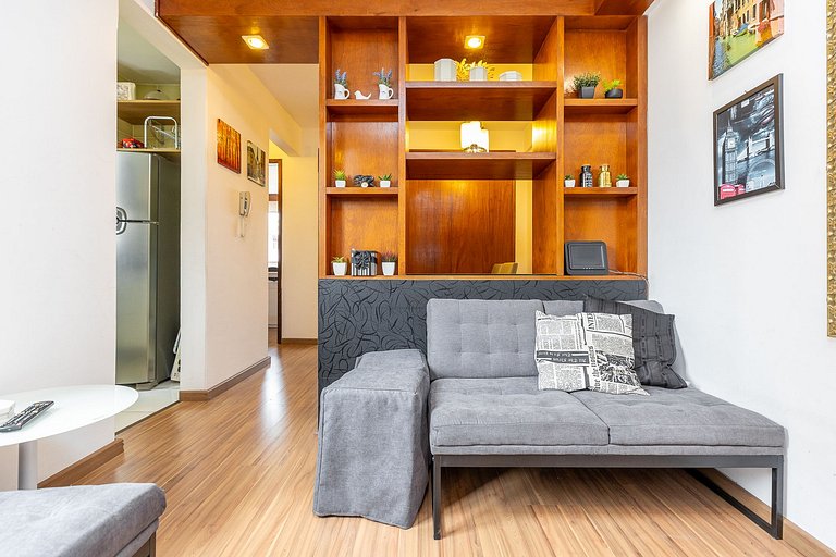 Lindo apartamento 2 quartos no centro de Curitiba.