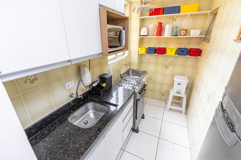 Lindo apartamento 2 quartos no centro de Curitiba.