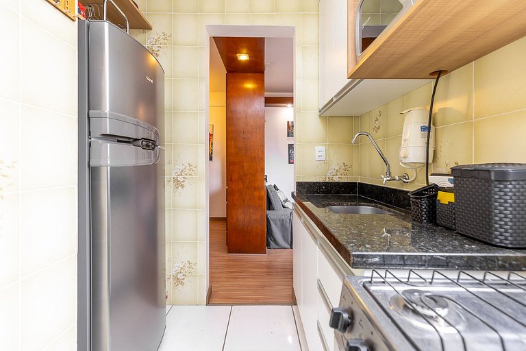Lindo apartamento 2 quartos no centro de Curitiba.