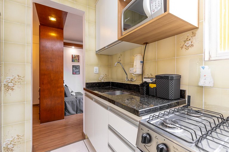 Lindo apartamento 2 quartos no centro de Curitiba.