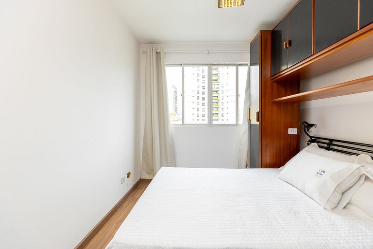 Lindo apartamento 2 quartos no centro de Curitiba.