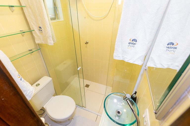 Lindo apartamento 2 quartos no centro de Curitiba.