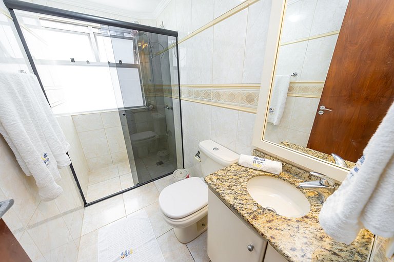 Apartamento 2 quartos finamente decorado em Curitiba, até 4