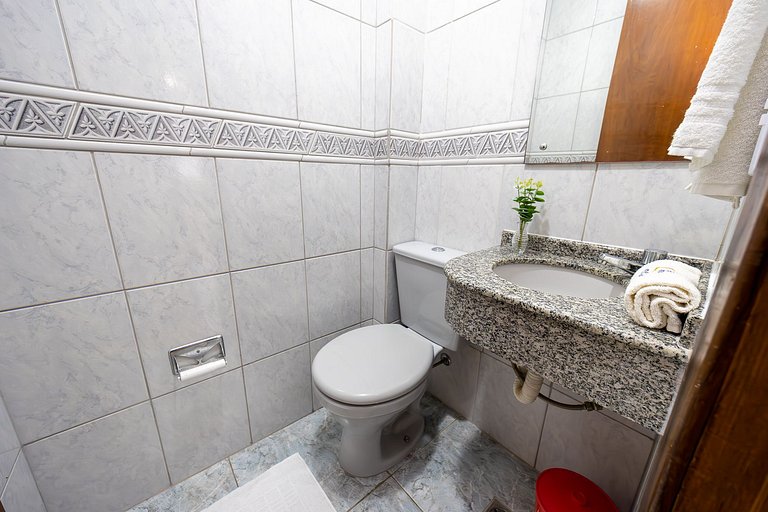 Apartamento 2 quartos finamente decorado em Curitiba, até 4