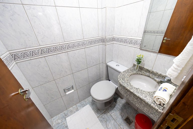 Apartamento 2 quartos finamente decorado em Curitiba, até 4