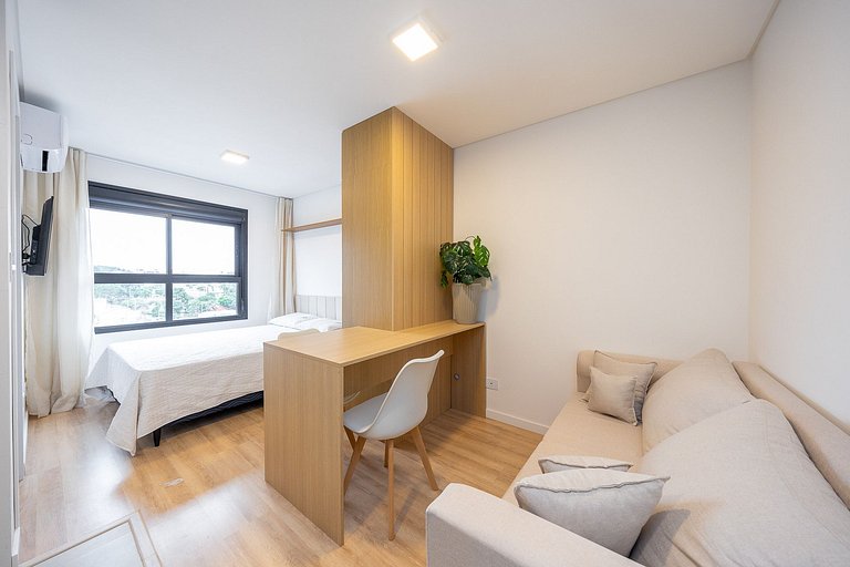 Studio Novo para Locação em Curitiba – Modernidade e Confort