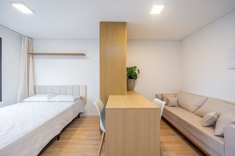 Studio Novo para Locação em Curitiba – Modernidade e Confort