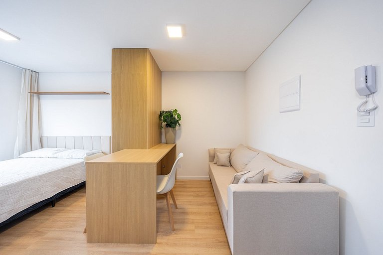 Studio Novo para Locação em Curitiba – Modernidade e Confort
