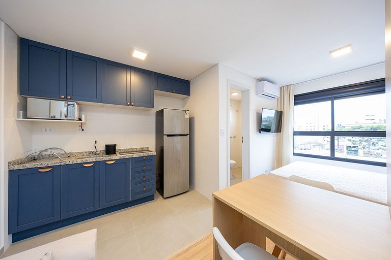 Studio Novo para Locação em Curitiba – Modernidade e Confort