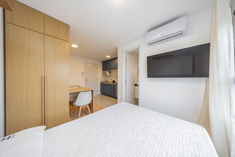 Studio Novo para Locação em Curitiba – Modernidade e Confort