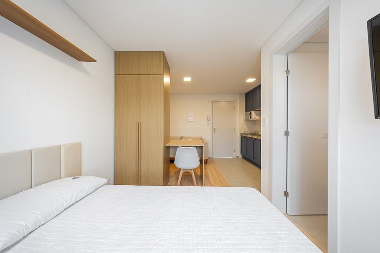 Studio Novo para Locação em Curitiba – Modernidade e Confort