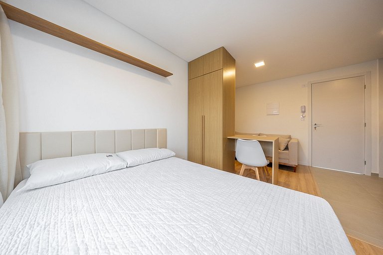 Studio Novo para Locação em Curitiba – Modernidade e Confort