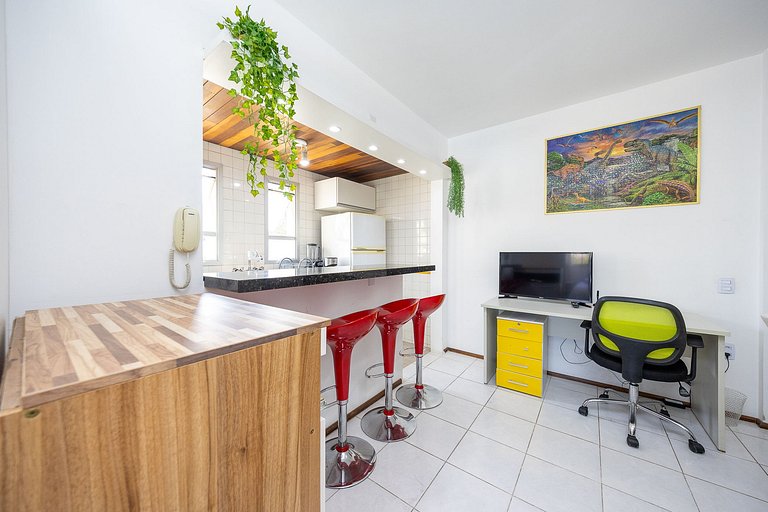 Apartamento completo com excelente localização